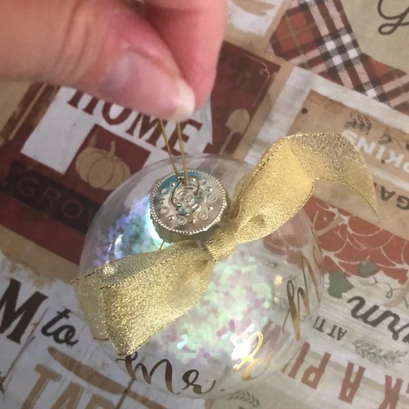 🛍️ Glass Marriage 2020 Ornament - Picture 4 of 5